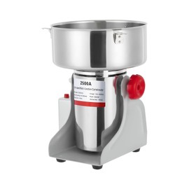 2500g Electric Grain Grinder Mill 4500W Commercial Spice Grinder 32000r/min High-speed Grain Spice Herb Grinder Dry Grinder Machine 304 Stainless Steel Powder Machine (2500g)