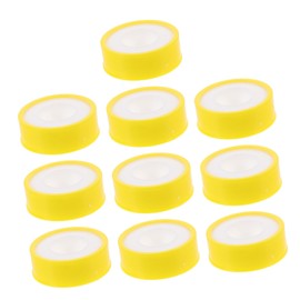 NOLITOY 10 Rolls PTFE Sealing Tapes Duct Tape for Pneumatic Hydraulic Applications Easy to Use for Water Gas Pipe Repairs Moisture Resistant