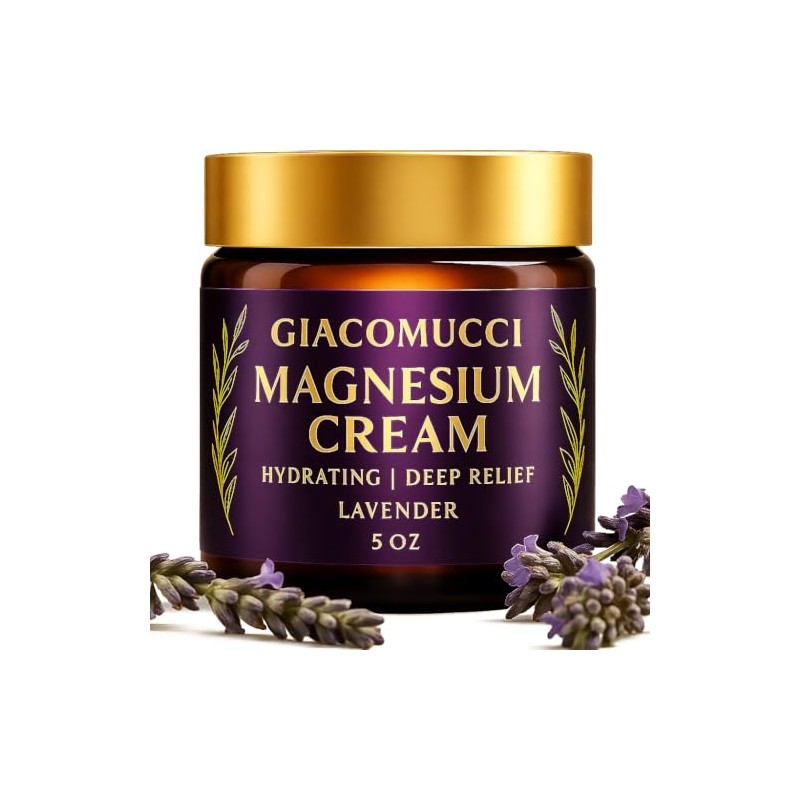 Magnesium Cream for Nighttime Relief - Magnesium Chloride Body Balm