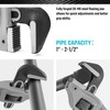 DURATECH 18-inch Heavy Duty Aluminum Offset Pipe Wrench, 2-1/2 ”