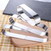 3Pcs Stainless Steel Mini Cookie Cutters Metal Baking Mold Mini