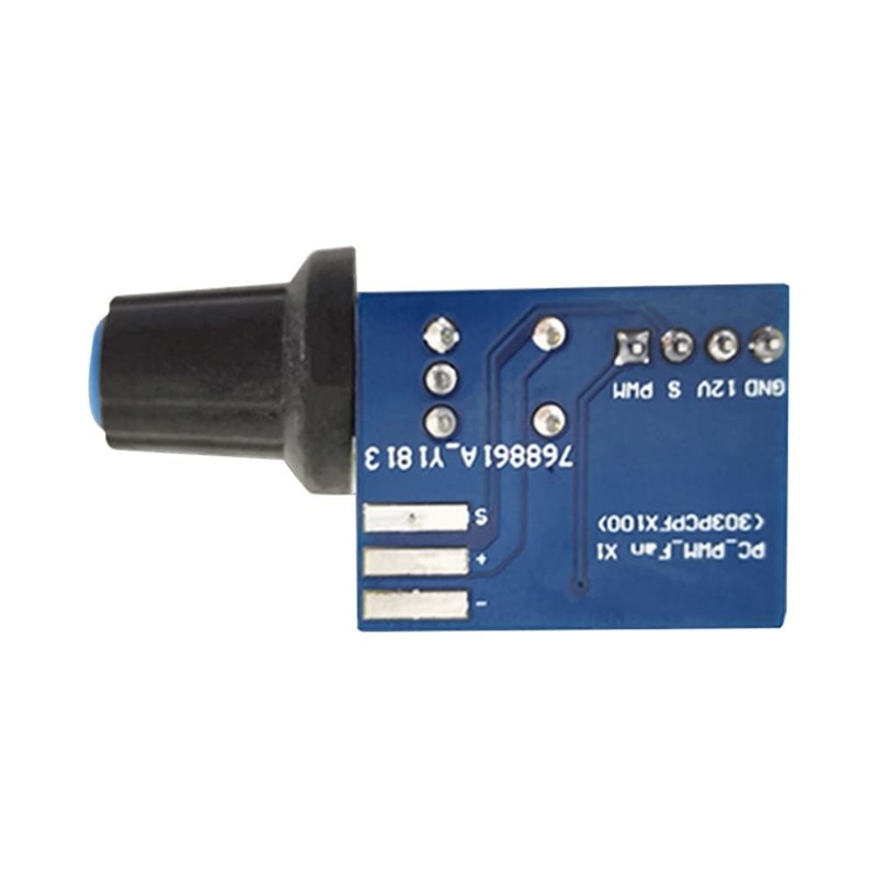 Fan Speed Controller, PWM Fan Control, DC 12 V 4