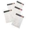 Minkissy 5 Sheets Lower Eyelash Stickers Natural Looking Fake Eyelashes