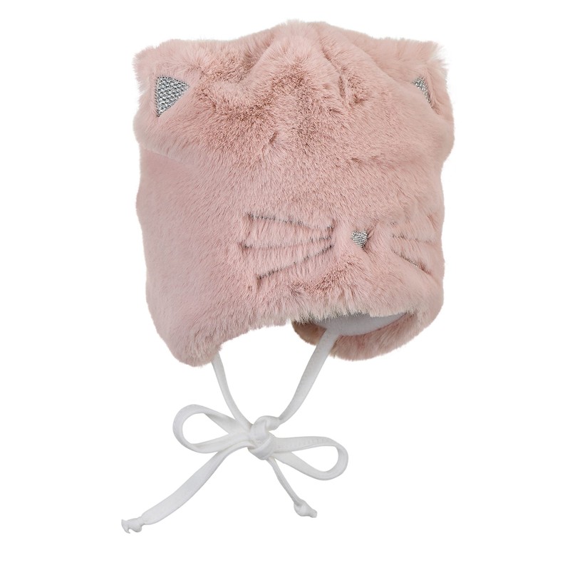 Sterntaler Baby Girls' Beanie Hat, pink