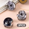 CustomyLife 4Pcs Single Needle Sewing Machine Bobbin Case for Juki