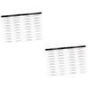 Baluue 4sheets Eyebrow Stickers of Hair-like Simulation Eyebrow Makeup Tools