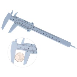 Plastic Eyebrow Tattoo Ruler, Eyebrow Vernier Caliper, for Salon Tattoo Supplies Tattoo Accessories Home