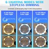 45X Magnifying Glass with Light, 4.6-Inch 1200mAh USB Rechargeable, 6