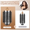 Liopif Large Volumizing Round Brush for Dyson Airwrap Styler Attachment,Upgraded