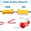 Xuhal 20 Pack 50W 6ohm Load Resistor Turn Signal LED