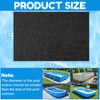 COZYDIG 10x7FT Pool Liner Pad for Above Ground Pools, Heavy-Duty