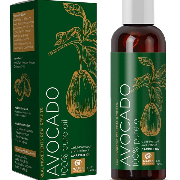 100% Pure Avocado Oil - Deep Tissue Moisturizer for Hair