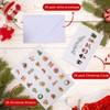 Christmas Cards with Envelopes and Stickers, 24 Assorted Designs Bulk