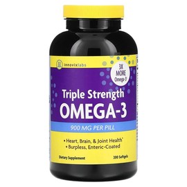InnovixLabs Triple Strength Omega-3, 900 mg, 200 Softgels