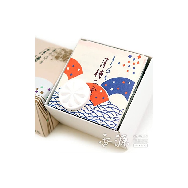 Kumyodo Moon Waiting Cloud Value Swirls 20 Sheets Sandalwood Base