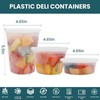 Deli Containers with Lids 48 Sets- Disposable Soup Containers with