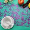 sourcing map Deep Purple Table Runner 11 x 180 Inch,