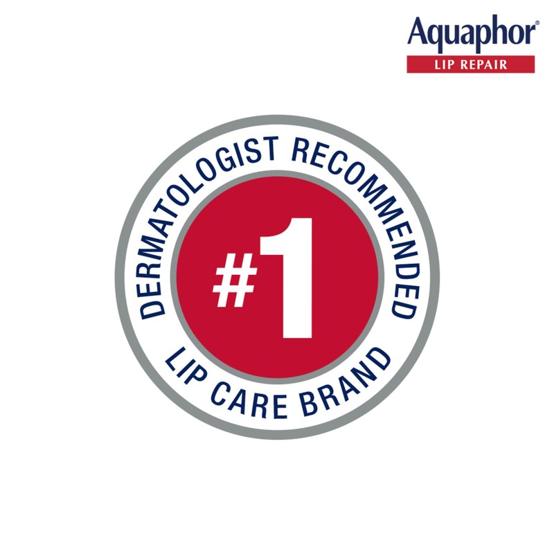 Aquaphor Lip Repair Ointment, Moisturizing Lip Balm Pack, Relieves Dryness,