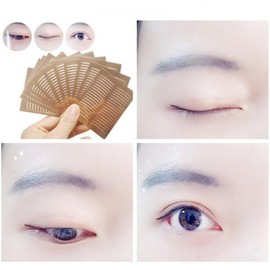180Pairs(360pcs) Invisible Beauty Double Eyelid Tape Stickers Instant Eyelid Lift Latex Free Hypoallergenic Perfect for Hooded Droopy Uneven Mono-eyelids