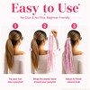 Elastic Dread Ponytail, Boho Braided Ponytail Extension with Elastic Hair