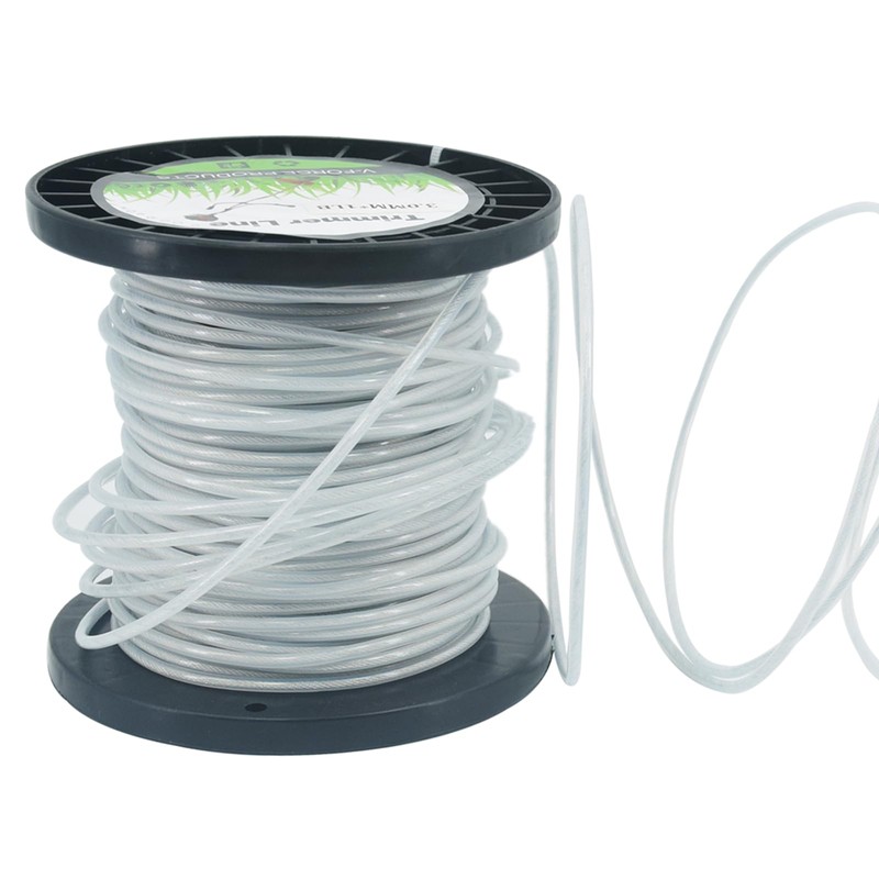 BGTOOL .120" Round Trimmer Line Universal Steel Wire Grass Trimmer