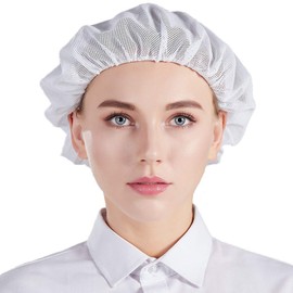 Nanxson Unisex Arbeitsmütze Haarnetz elastisch Nahrungsmittelfabrik Werkstatt atmungsaktiv waschbar Staubmütze CF9023
