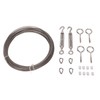 Strings Light Hanging Kit Stainless Steel PVC Coating Turnbuckle Wire