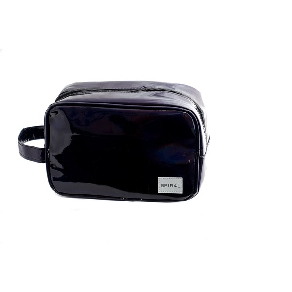 Spiral Unisex's Portland Make Up Wash Bag, Black Rave, One