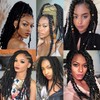 8 Packs Springy Afro Twist Hair 24 Inch Pre Fluffed