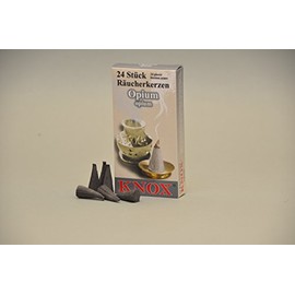 Knox Incense Cones - Opium - 24 Pieces/Pkg Various Fragrances (1, Opium)