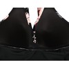 Mycoco Top de natación halter para mujer, cuello en V,