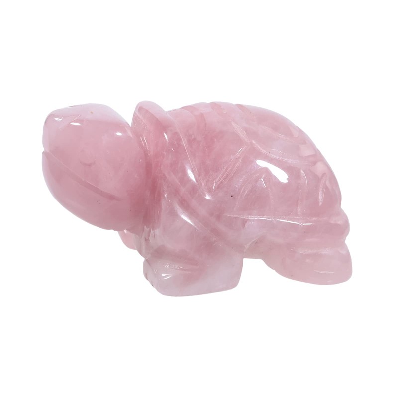 Lovionus89 Healing Crystal Turtle Statue, 2 Inch Pocket Stone Tortoise