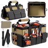 Goovilla Tool Bag 15.5 Inch with 1 Pouch | 17-Pocket
