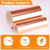 6in x 5Ft Copper Sheet Roll, YuJingKey Copper Foil Sheet