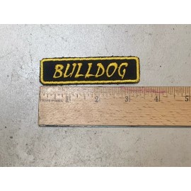 CUSTOM MADE Embroidered Like Bulldog Patch Iron On and/or Sew On