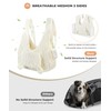 JourCraf Pet Carrier Backpack, Adjustable Pet Front Cat Dog Carrier