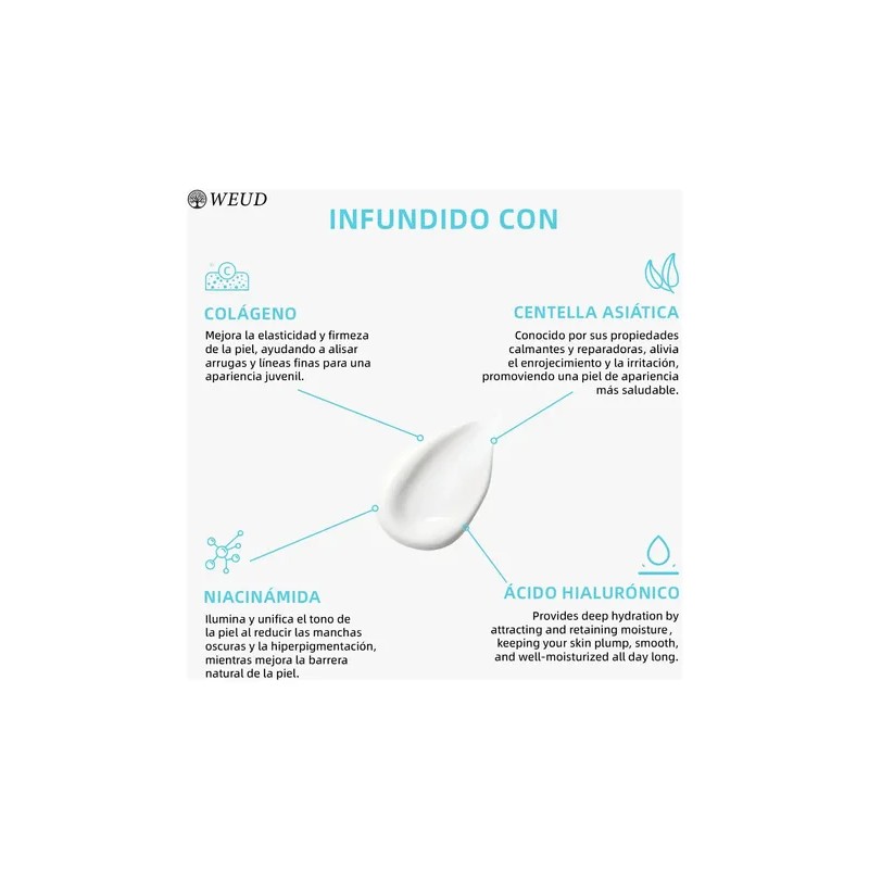100g Crema Gel Hidratante Noche Cuidado Facial Definitiva