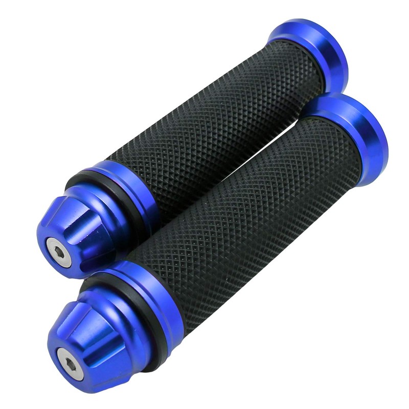nakira 341 Grip! Bike Grips with Custom Bar End, Aluminum