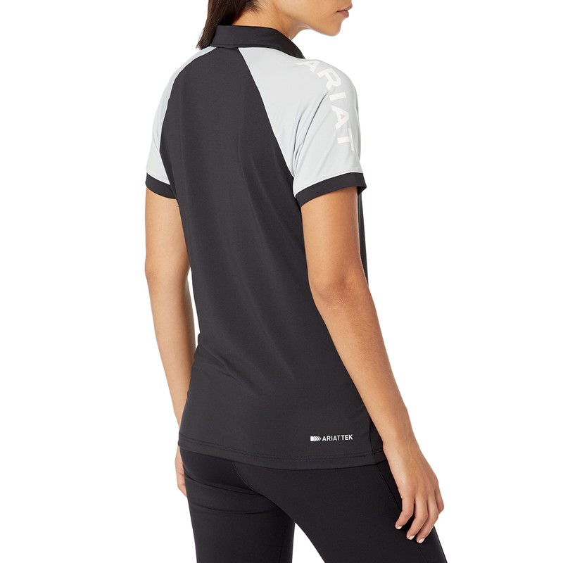 ARIAT Team 3.0 Polo, Black, Medium
