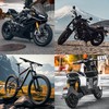Tunejoy Motorrad Bremslichtschalter Hinten Bremslichtschalter 2 Draht mit Federn für
