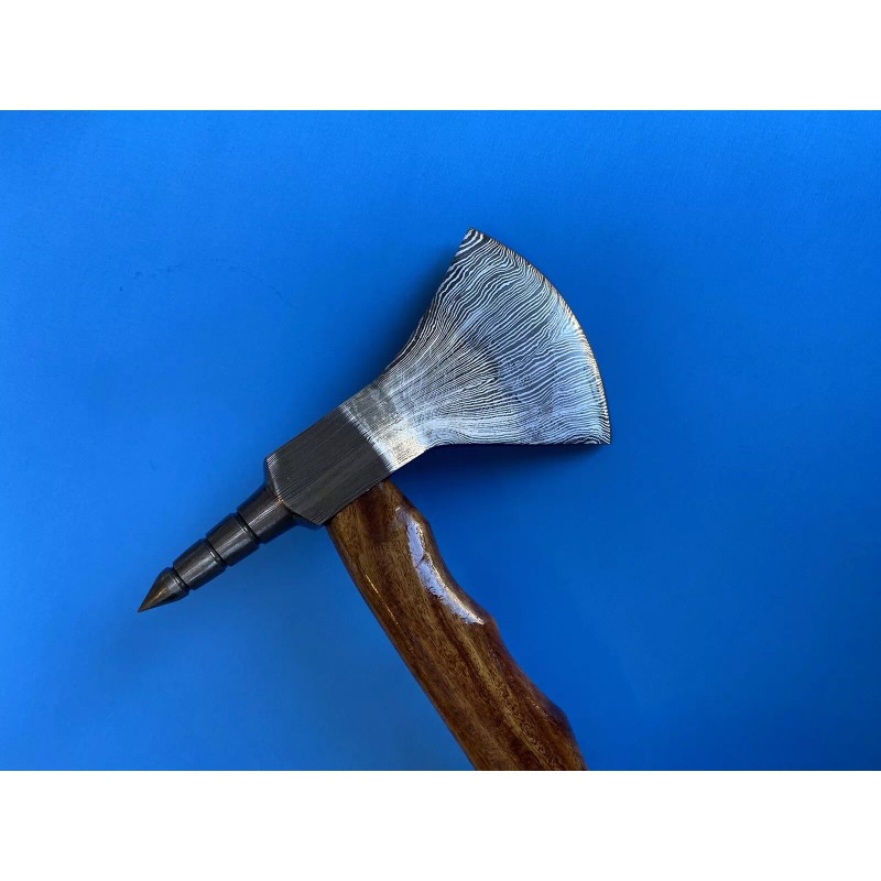 ZH Special Damascus Steel Handmade Hand Forged Axe ZH41 Roofing/tomaha