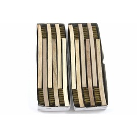 24 Pack Brass Wire Brush Tooth Brushes