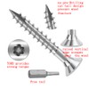 JOUGU Wood Screws #14 × 2-1/4 inch Torx Star Drive