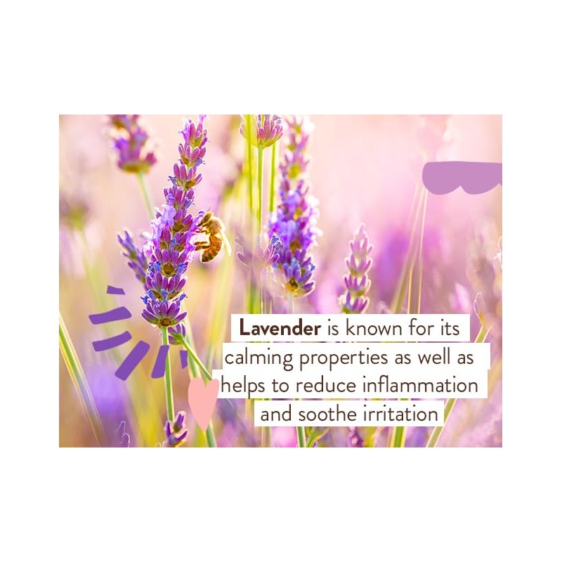Babo Botanicals 3 In 1 Bubble Bath Shampoo Wash, Lavender
