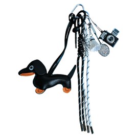 AGLOO Dog Bag Charms for women and Dog Lovers,Designer Rope Bag Charms for Handbag Y2k Accessories,Dachshund Backpack Hanging Ornament Keychain,Birthday Gift