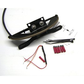 Fender Eliminator LED Turn Signal Kit for Yamaha Bolt - Red Turns with Smoked Lens