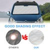 Auto Fensterblenden Kompatibel mit Citroen Berlingo XLWB 2018-2025, 10pcs Fenster