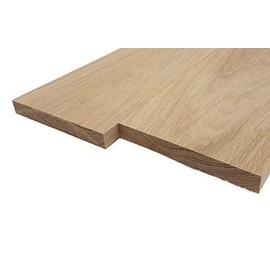 Barrington Hardwoods White Oak Lumber Board - 3/4" x 6" (2 Pieces) (3/4" x 6" x 18")