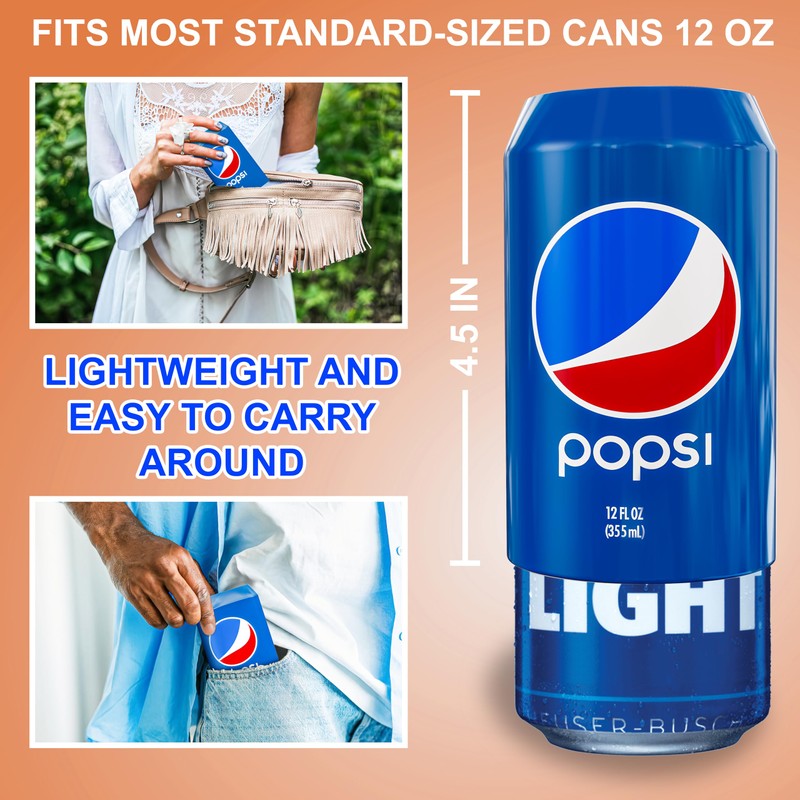 BeerSkin Skywin Silicone Can Covers that Look Like Soda -