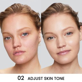 Kaely Tri Color Pot Concealer Full Coverage, Under Eye Brightener Color Correcting Concealer for Dark Circles, Foundation Contour Face Makeup Palette, Eye Ring Corrector de ojeras, 02